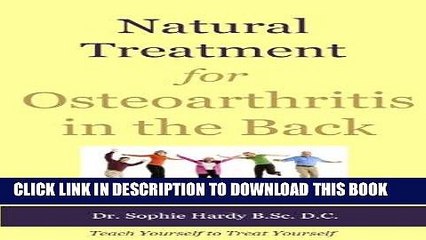 Best Seller Natural Treatment for Osteoarthritis in the Back (Teach Yourself to Treat Yourself for