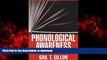 Buy books  Phonological Awareness: From Research to Practice (Challenges in Language and Literacy)