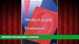 Best books  Medical-Legal Evaluation of He online