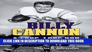 [PDF] Billy Cannon: A Long, Long Run Popular Collection