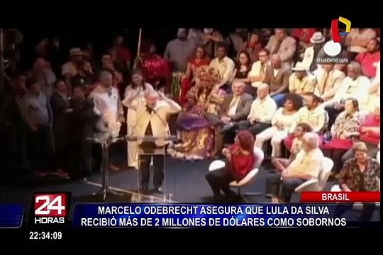 Marcelo Odebrecht asegura que Lula da Silva recibió 2 millones de dólares como sobornos