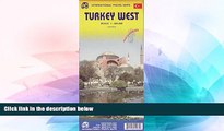 Must Have  Turkey West Travel Reference Map 1:550,000 Waterproof  Most Wanted
