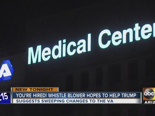 Man who blew whistle on problems at Phoenix VA has ideas for Trump