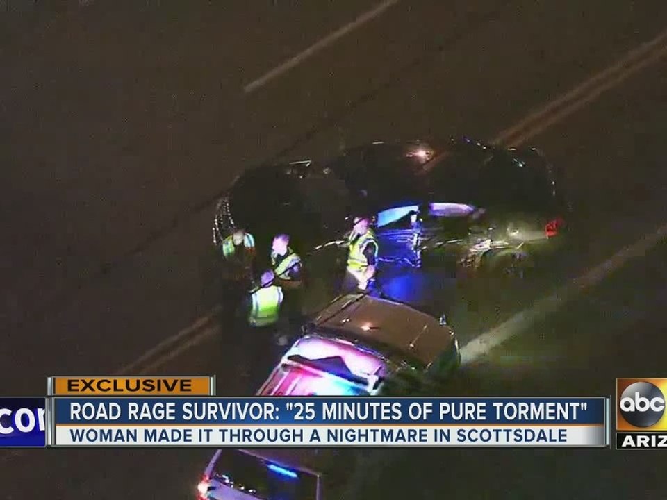 Scottsdale road rage survivor: Ordeal was "25 minutes of pure torment"