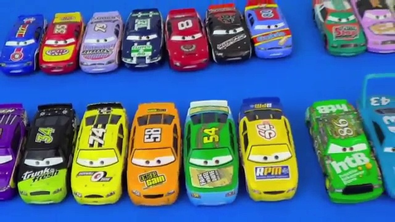 Our Piston Cars Collection 20 Disney Cars Race Cars from 1st Disney ...