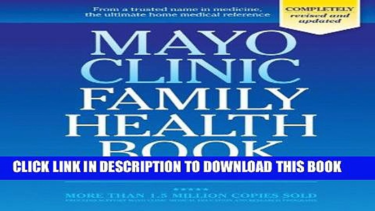 [PDF] Mayo Clinic Family Health Book Full Online