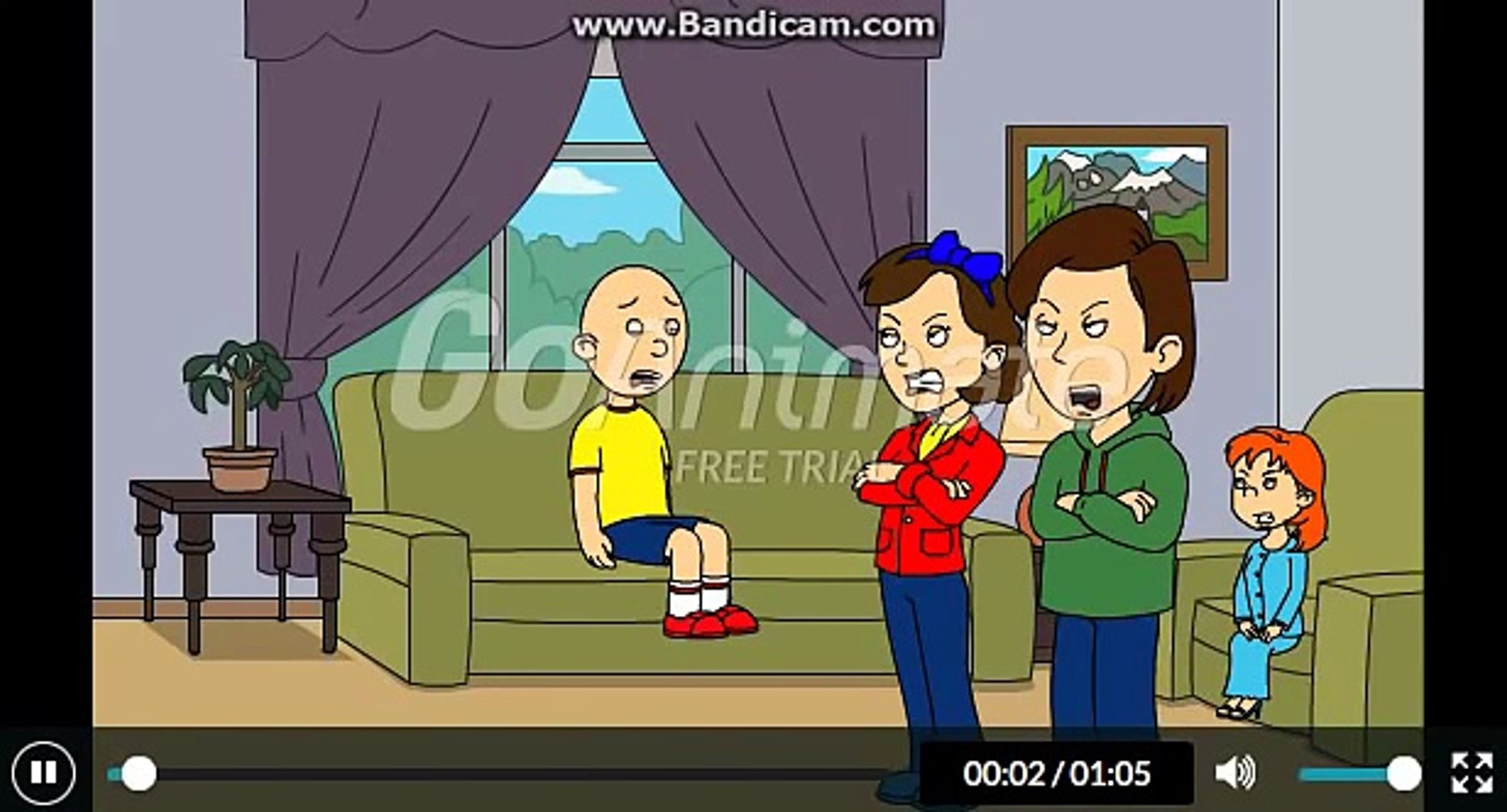 Goanimate Rosie Gets Grounded