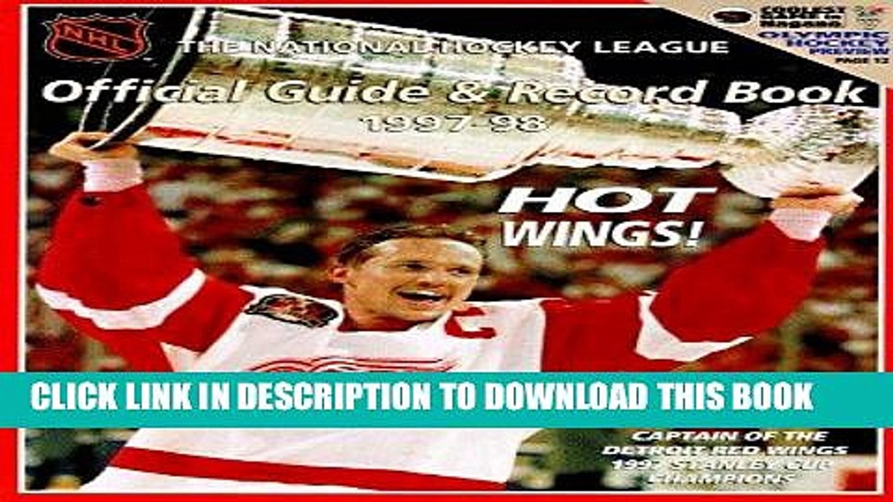 [PDF] NHL Official Guide and Record Book (NHL Official Guide   Record Book) Popular Collection