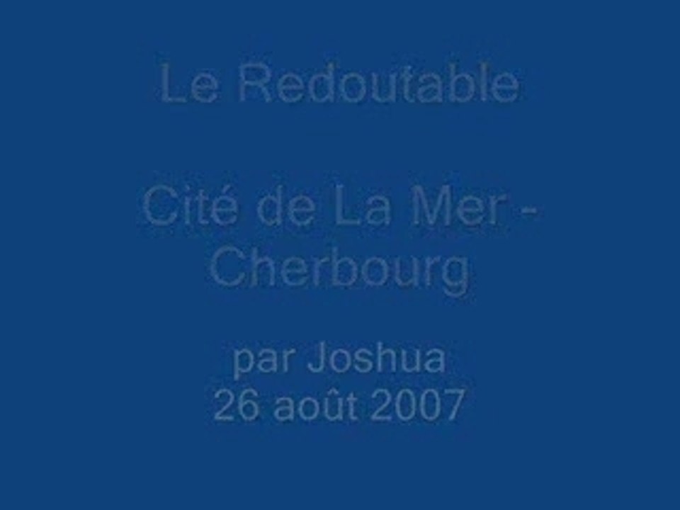 Le sous-marin Le Redoutable (Cherbourg - 26/08/07)