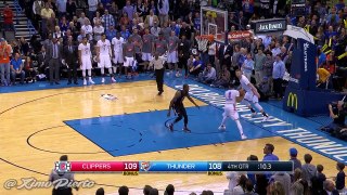 Russell Westbrook Misses the Game-Winner - Clippers vs Thunder - Nov 11, 2016 - 2016-17 NBA Season
