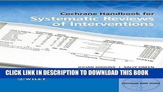 [PDF] Cochrane Handbook for Systematic Reviews of Interventions Full Online