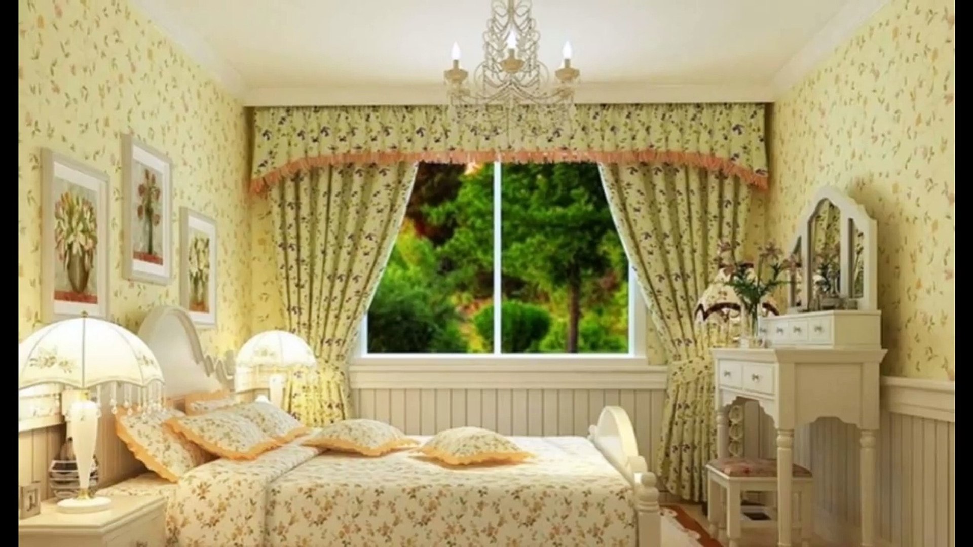 ⁣Дизайн штор для спальни