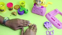 ♥ Play-Doh Disney Princess Rapunzel Tangled Hair Designs Playset (Play-Doh Set for Little Girls)