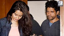 Shraddha Kapoor spotted at Farhan Akhtar's flat late at night