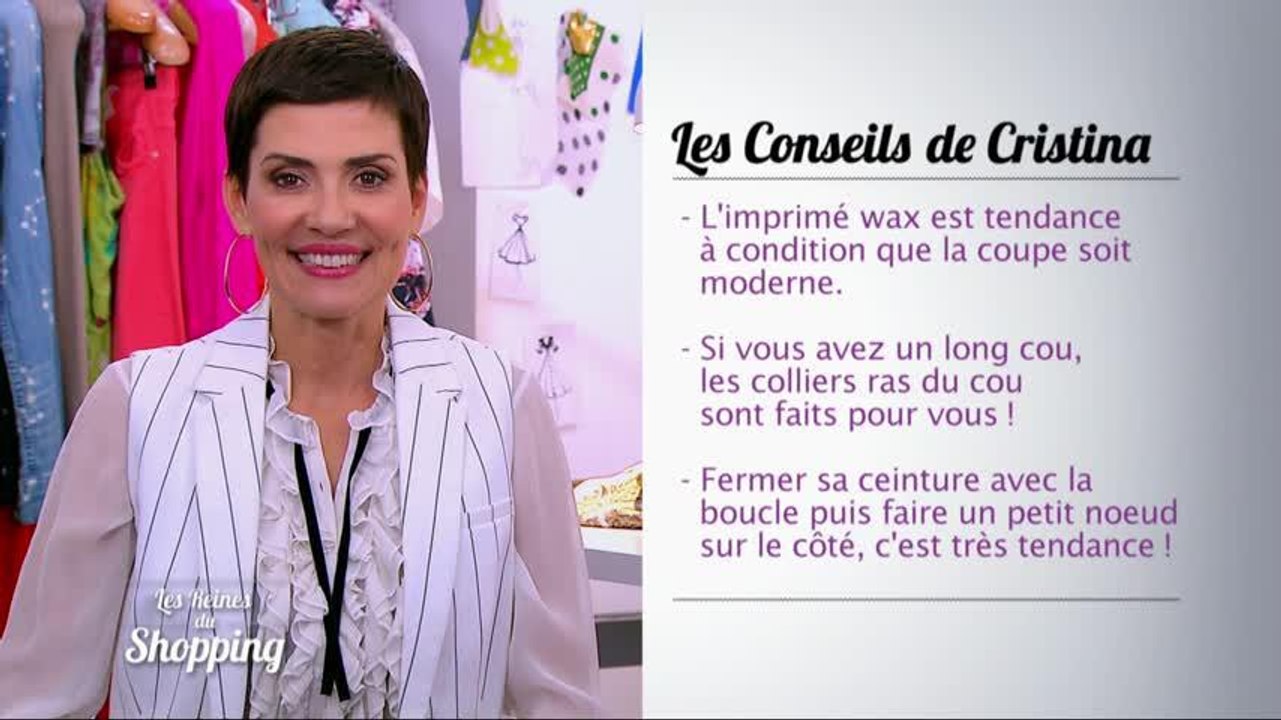 Les conseils de Cristina pour mieux mettre en valeur votre look