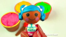 Play-Doh Ice Cream Surprise Egg Toys Disney Frozen Peppa Pig Thomas Tank Dora Lalaloopsy FluffyJet