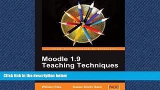 Read Moodle 1.9 Teaching Techniques FreeOnline
