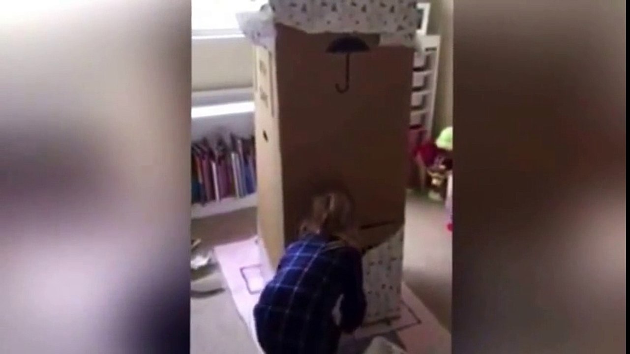 Gros cadeau pour cette fillette : papa de retour de guerre !