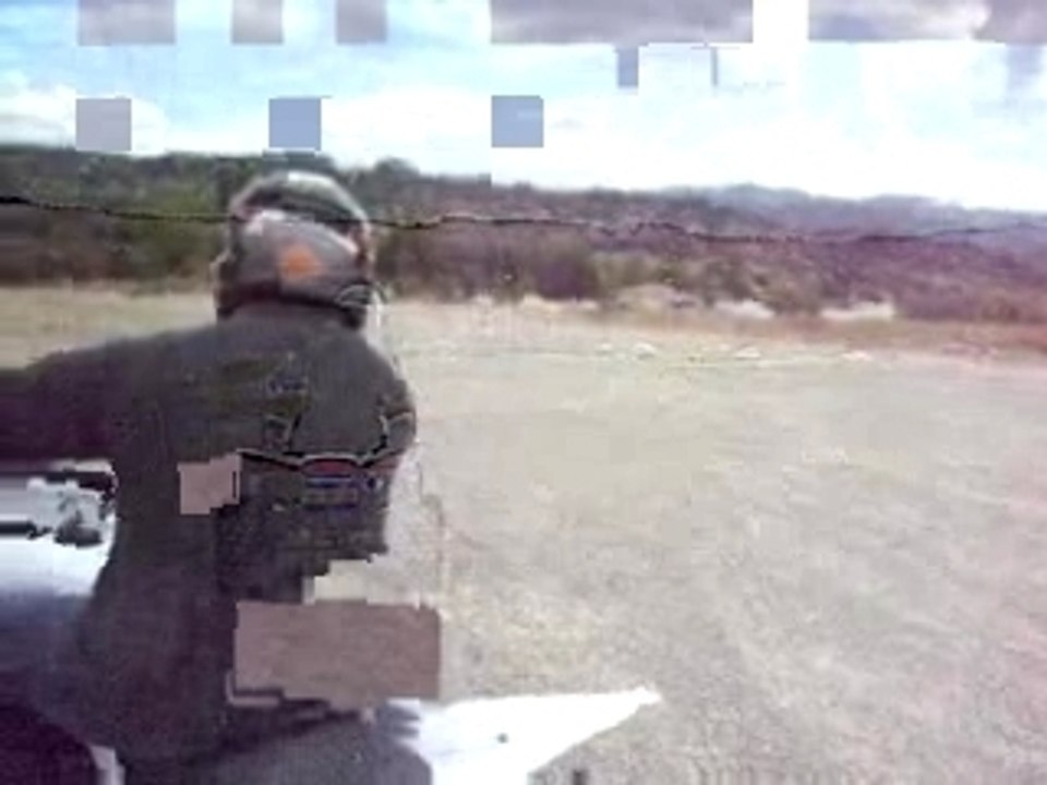 Raptor 350 qui s'amuse.