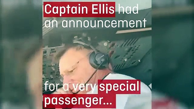 Il pilota inizia ad esporre le condizioni di volo, ma poi stupisce tutti con una proposta memorabile!