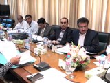 CM Sindh SYED MURAD ALI SHAH presides over a meeting on works & Services Dept. (12-Nov-2016)