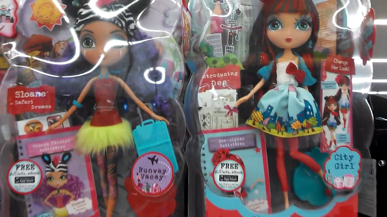 La Dee Da  Dolls New Styles Display Safari Dreams Cotton Candy Crush , Bollywood - YouTube