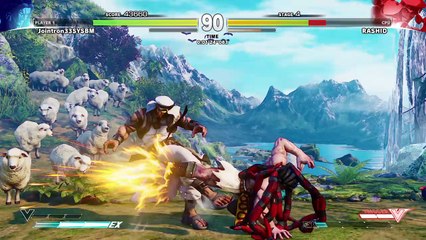 STREET FIGHTER V Survival Mode Necalli Playthrough (Easy)