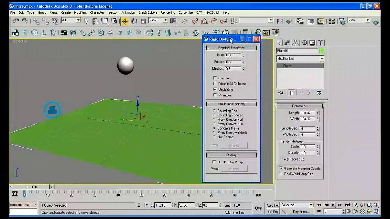 Introduction to Reactor 3ds Max