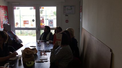 Café Assmat samedi matin 12 novembre 2016 à l'Union Locale Cfdt de Saint Raphaël.