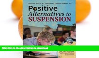 READ  Positive Alternatives to Suspension: Procedures, Vignettes, Checklists and Tools to