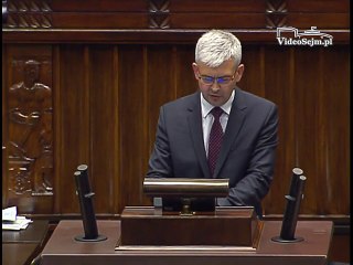 Poseł Ireneusz Zyska - Wystąpienie z dnia 03 listopada 2016 roku.