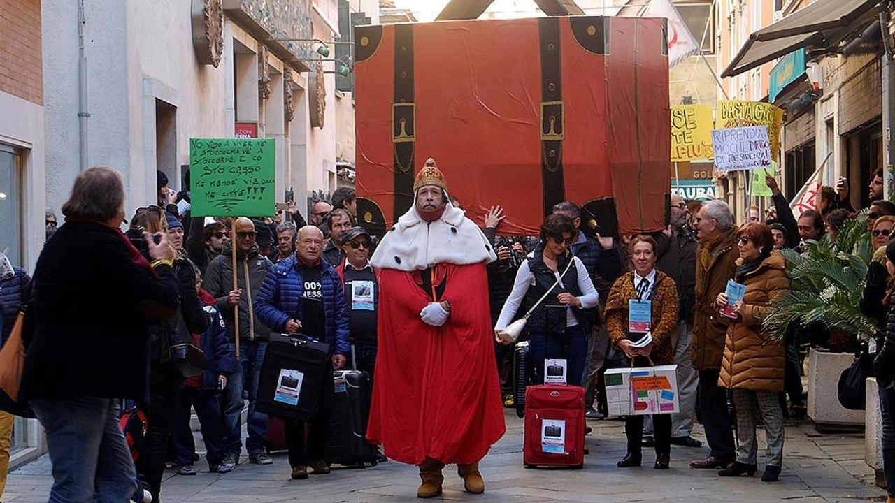 Think of us not just tourists, demand Venetians