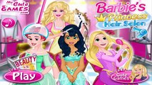 Barbies Princess Hair Salon Barbie Games For Girls