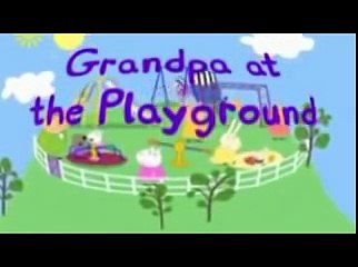 Πέππα το γουρουνάκι Ο Παππούς στην παιδική χαρά pepapig greek new