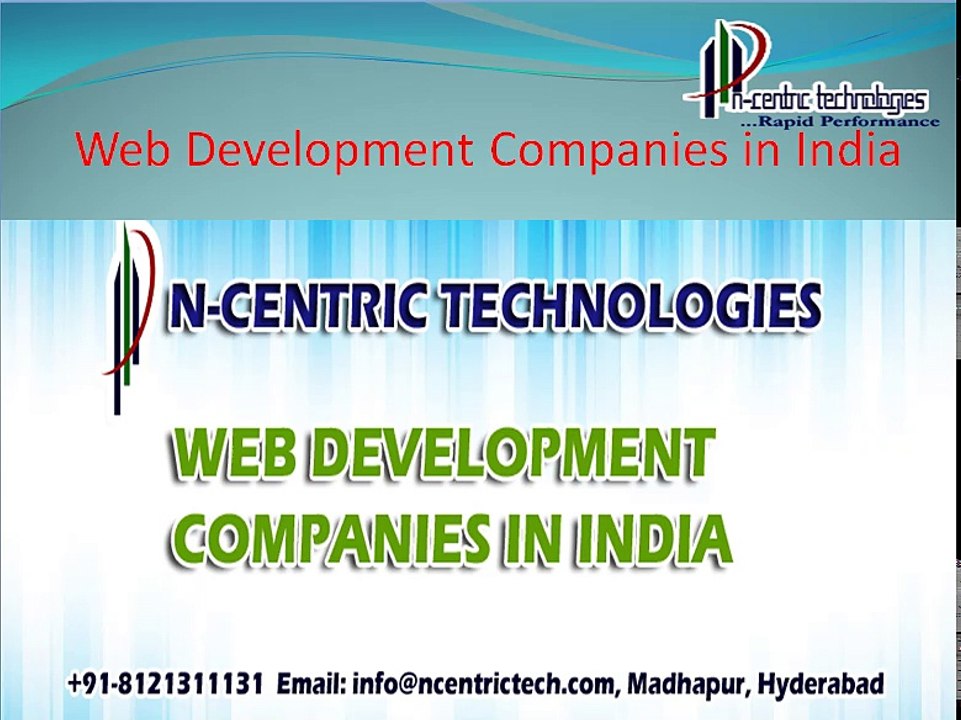 Web Development Companies in India | Web Companies