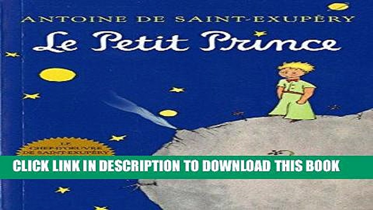 [PDF] Le Petit Prince (French Language Edition) Popular Online