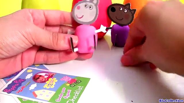 Surprise Clay Buddies Peppa Pig Blind Bags Play Doh Huevos Sorpresa Frozen Fashems Olaf