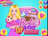 Barbies Baby Diy Nursery Room Decorating Game for Kids Girls