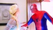 Spiderman vs Joker vs Frozen Elsa - Elsa Goes in Jail - Fun Superhero Movie in Real Life