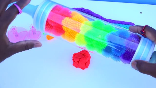 DIY How To Make Kinetic Sand Truck Container Heavy loader Magic Sand Learn Colors-tEqENlbsyKY