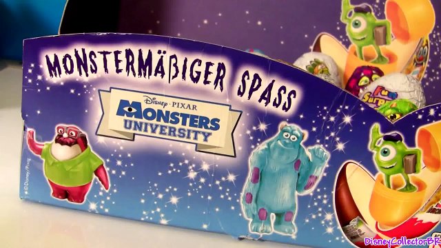 Play Doh Easter Eggs SURPRISE Monsters University Kinder Dinosaur Playdough Cars Disney DC Toys