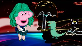 Peppa Pig SAILOR MOON Episode - Full English Coloring Cartoon Episodes Videos For Kids