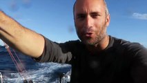 Un samedi dans les alizés pour Fabrice Amedeo / Vendée Globe