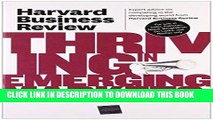Best Seller Harvard Business Review on Thriving in Emerging Markets (Harvard Business Review