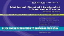 Ebook Kaplan National Dental Hygienist Licensure Exam (Kaplan National Dental Hygenist Licensure