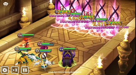 Summoners War Gemini Light Brownie Magician B1 - B3 With DOT MODE