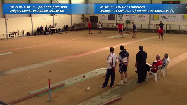 Second tour intégral, Club Elite Masculin, J4, Montélimar contre Fontaine, Sport Boules, saison 2016-2017