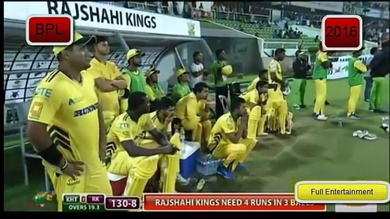Exciting final over by Mahmudullah in BPL 2016