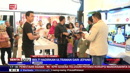 Inilah Kemeriahan Meet and Greet Ultraman di Lippo Mall Puri