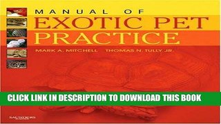 [PDF] Manual of Exotic Pet Practice, 1e Full Online